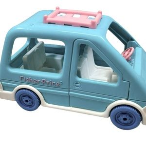 Vintage 1993 Fisher-Price loving  family minivan